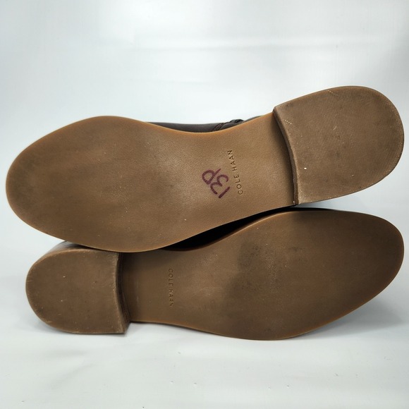 Cole Haan Lilah W4924 Brown Leather Ankle Boot Womens Size 7 B - Picture 7 of 9